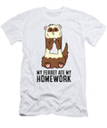 2 Ferret School Homework Sorry My Ferret Ate My Homework Eq Designs T-Shirt