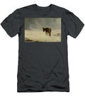 A Donkey in Snow 19th Century John Macwhirter T-Shirt