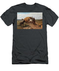 A Donkey on a Country Road Otto Von Thoren T-Shirt