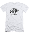 Beaver Chewing Through Log Csa Images T-Shirt