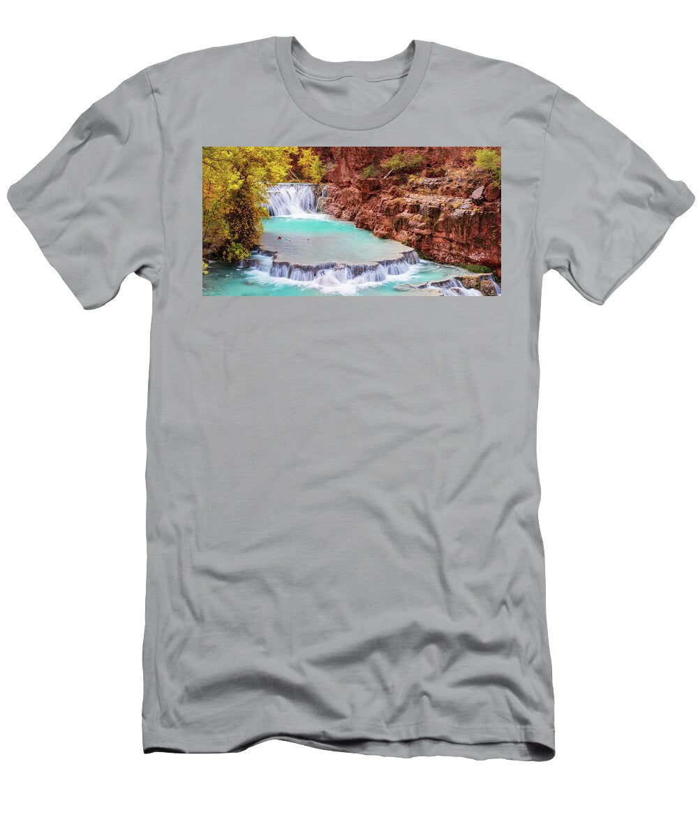 Beaver Falls Panorama 2 Alex Mironyuk T-Shirt