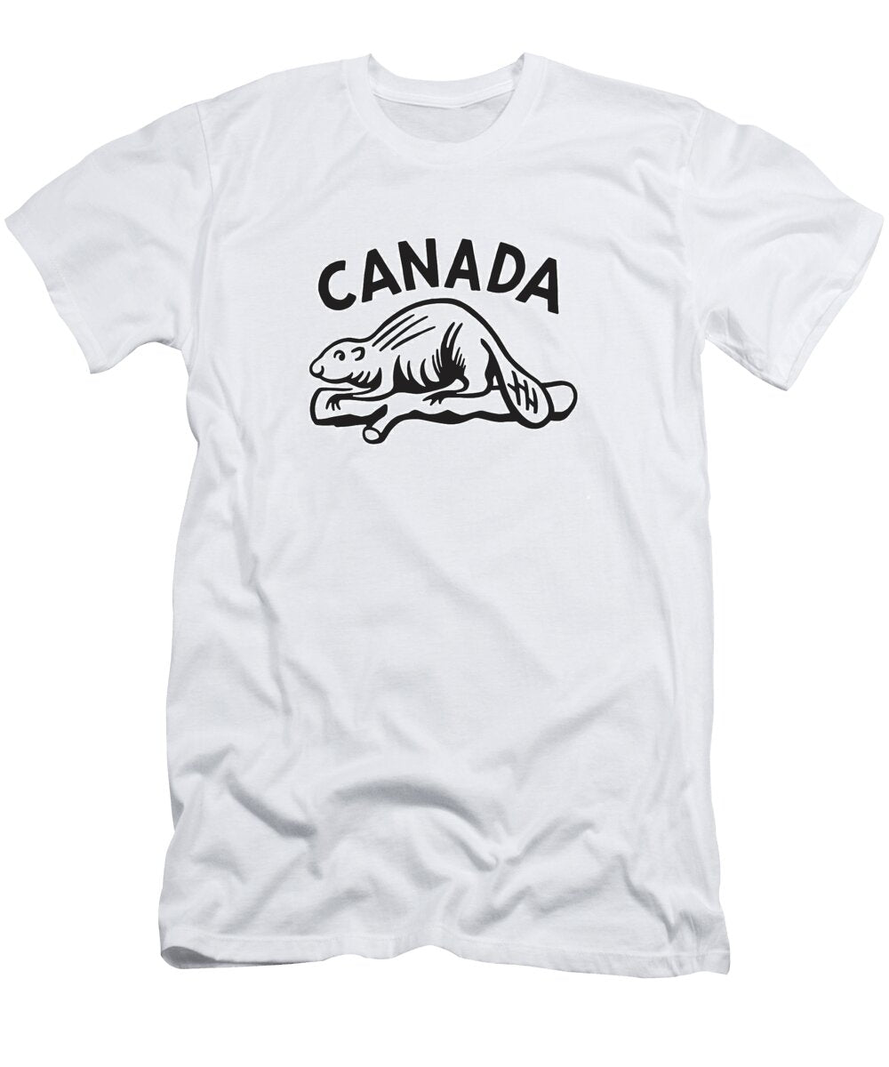 Canadian Beaver Csa Images T-Shirt