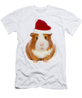 Christmas Guinea Pig in Santas Hat Vasiliy Kovalev T-Shirt