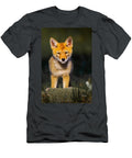 Curious Coyote Pup Fred J Lord T-Shirt