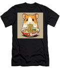 Cute Hamster Enjoying a Bowl of Ramen Noodles Maripe Emala T-Shirt