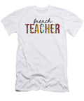 French Teacher Leopard Print Funny Jensen Cena T-Shirt