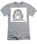 Funny Prickly Monster Animal Drawing Frank Ramspott T-Shirt