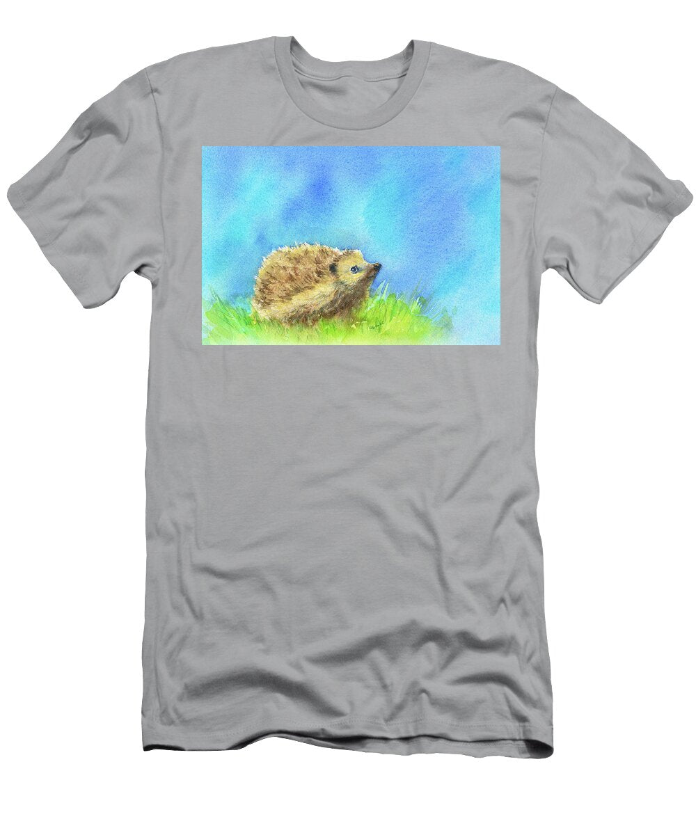 Hedgehog in Spring Karen Kaspar T-Shirt
