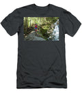 Hiker Alongside the Beaver Brook Joe Klementovich T-Shirt
