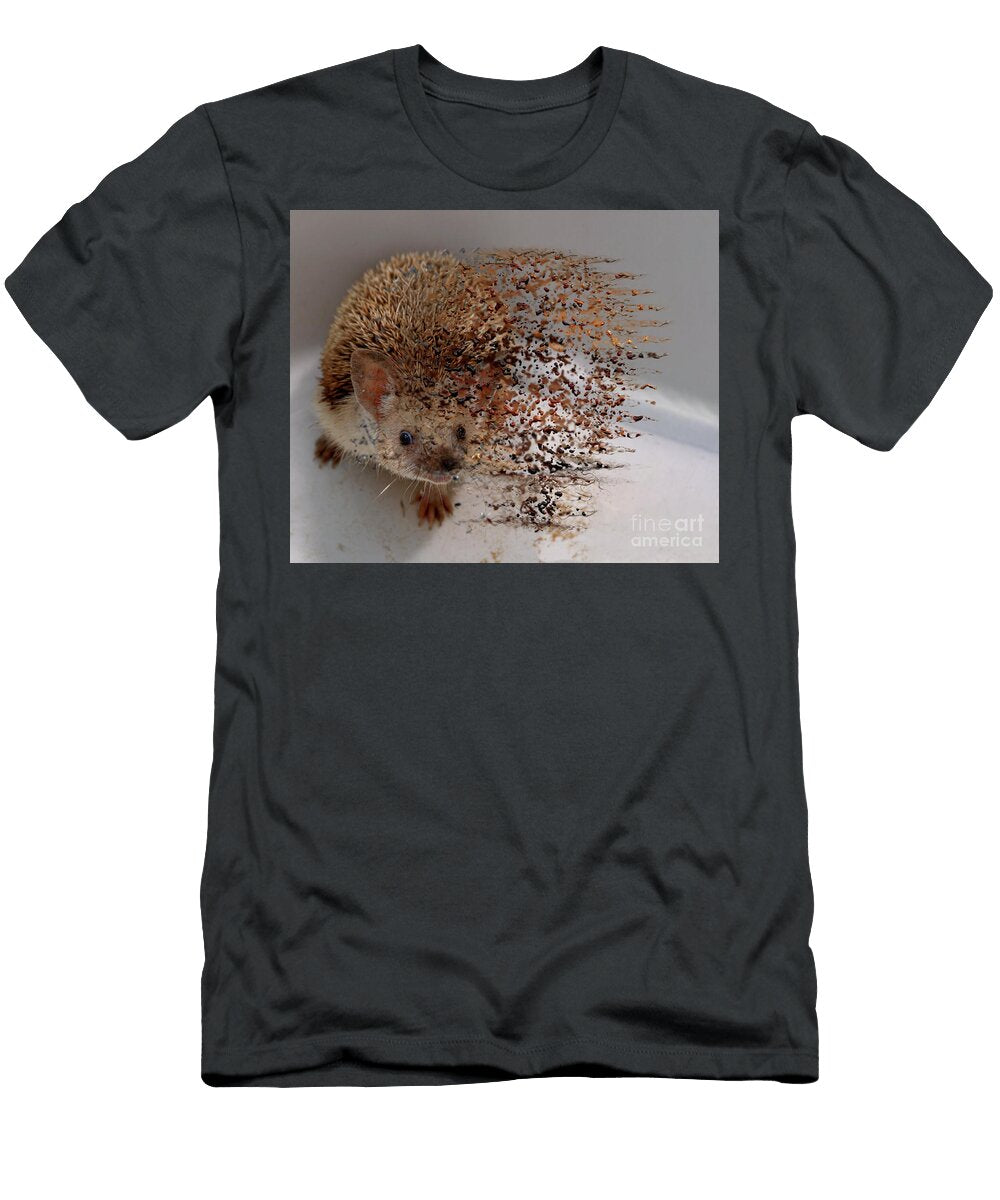 Long Eared Hedgehog Ag6 Historic Illustrations T-Shirt