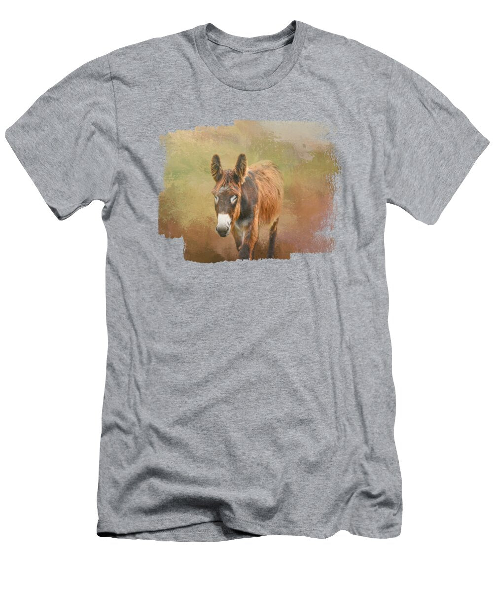 Long Haired Donkey Two Elisabeth Lucas T-Shirt