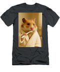 No 07 Funny Animals Bathroom Wall Art Collection Hamster in Bathrobe with Toothbrush Humorous Mounir Khalfouf T-Shirt