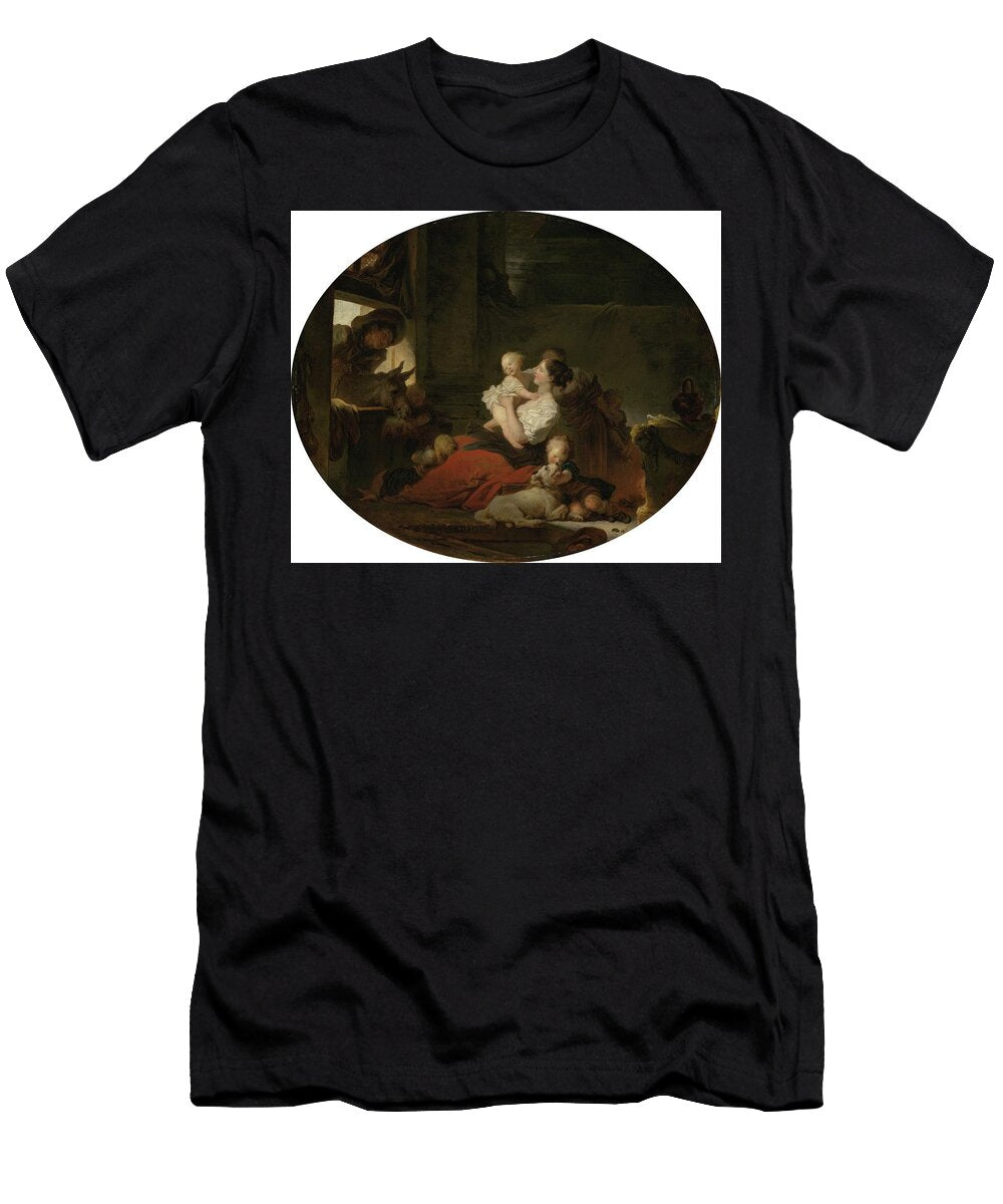 The Happy Family Jean Honor Fragonard T-Shirt