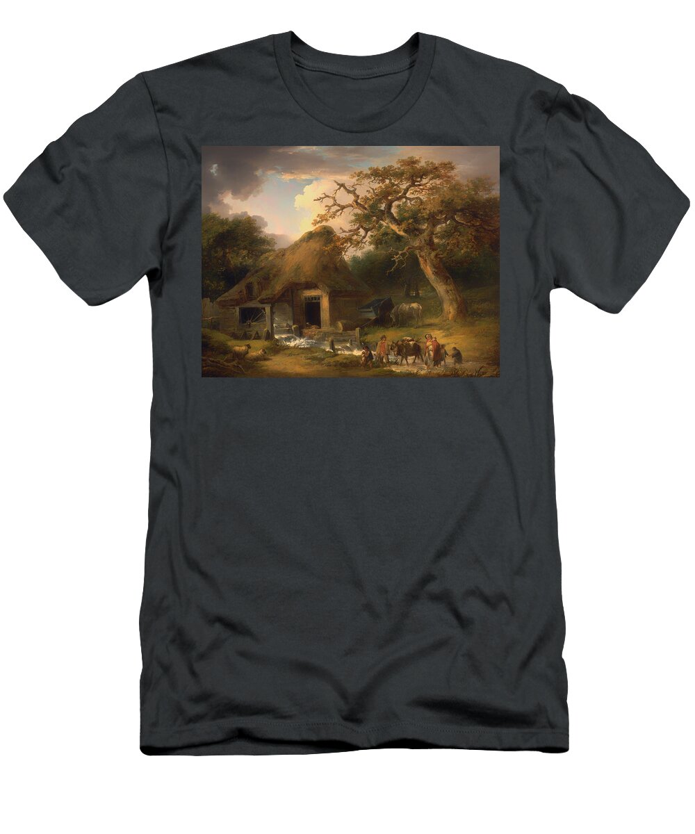 The Old Watermill George Morland T-Shirt