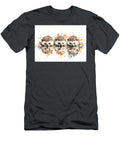 Watercolor Animal Art Three Shy Hedgehogs Cute Hedgehog Art Giunia Sigworth T-Shirt